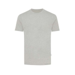 T-shirt publicitaire en coton recyclé unisexe 180 g/m2 Iqoniq Manuel couleur gris clair chiné