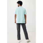 Polo publicitaire en coton recyclé 220 g/m² Iqoniq Yosemite couleur vert menthe