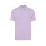 polo publicitaire en coton recyclé 220 g/m2 Iqoniq Yosemite couleur lilas
