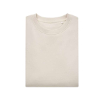 Sweat publicitaire unisexe en coton biologique oversize 340 g/m2 Iqoniq couleur naturel troisième vue