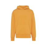 Sweat décontracté en coton écologique regular fit 340 g/m2 Iqoniq couleur orange
