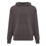 Sweat décontracté en coton écologique regular fit 340 g/m2 Iqoniq couleur argenté mat