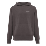 Sweat décontracté en coton écologique regular fit 340 g/m2 Iqoniq couleur argenté mat vue avec logo