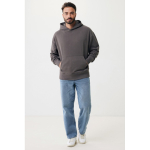 Sweat décontracté en coton écologique regular fit 340 g/m2 Iqoniq couleur argenté mat