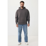 Sweat décontracté en coton écologique regular fit 340 g/m2 Iqoniq couleur argenté mat