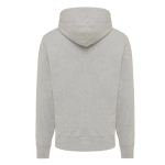 Sweat décontracté en coton écologique regular fit 340 g/m2 Iqoniq couleur gris clair deuxième vue