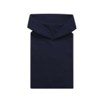 Sweat décontracté en coton écologique regular fit 340 g/m2 Iqoniq couleur bleu marine troisième vue