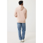Sweat décontracté en coton écologique regular fit 340 g/m2 Iqoniq couleur rose pastel