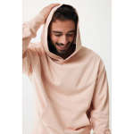 Sweat décontracté en coton écologique regular fit 340 g/m2 Iqoniq couleur rose pastel