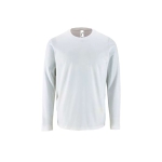 T-shirt à manches longues en 100% coton 190 g/m2 SOL'S Imperial couleur blanc neuvième vue