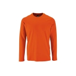 T-shirt à manches longues en 100% coton 190 g/m2 SOL'S Imperial couleur orange