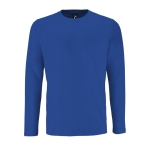 T-shirt à manches longues en 100% coton 190 g/m2 SOL'S Imperial couleur bleu roi troisième vue