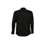 Chemise en coton et élasthanne pour homme 140 g/m2 SOL'S Brighton couleur noir vue arrière