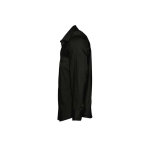 Chemise en coton et élasthanne pour homme 140 g/m2 SOL'S Brighton couleur noir vue latérale