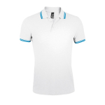Polo bicolore en coton pour homme 200 g/m² SOL'S Pasadena