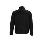 Polaire fine pour homme en polyester recyclé 280 g/m2 SOL'S Factor couleur noir vue arrière