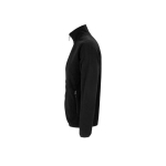 Polaire fine pour homme en polyester recyclé 280 g/m2 SOL'S Factor couleur noir vue latérale