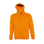 Sweat à capuche unisexe avec logo en molleton épais 320g/m2 SOL'S Slam couleur orange