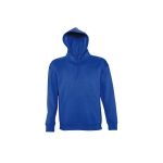 Sweat à capuche unisexe avec logo en molleton épais 320g/m2 SOL'S Slam couleur bleu roi troisième vue