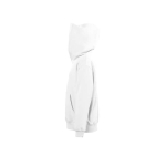 Sweat en coton et polyester pour enfants 280 g/m2 SOL'S SLAM couleur blanc vue latérale