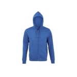 Veste zippée en coton et polyester pour homme 280 g/m2 SOL'S Spike couleur bleu roi troisième vue