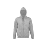 Veste zippée en coton et polyester pour homme 280 g/m2 SOL'S Spike couleur gris clair
