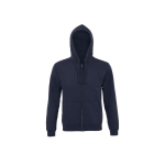 Veste zippée en coton et polyester pour homme 280 g/m2 SOL'S Spike couleur bleu marine