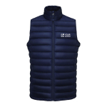 Doudoune fine en sorona et polyester pour homme SOL'S Wilson BW vue avec zone d'impression