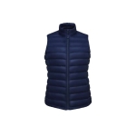 Doudoune fine en sorona et polyester pour femme SOL'S Wilson BW couleur bleu marine