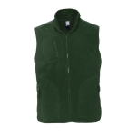 Polaire unisexe en polyester avec fermeture 320 g/m2 SOL'S Norway couleur vert militaire dixième vue