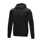 Sweat-shirt en coton bio certifié GOTS pour homme 280 g/m2 Elevate NXT couleur noir
