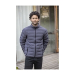Doudoune personnalisée pour homme en polyester 164 g/m2 Elevate Life couleur gris foncé image nature morte