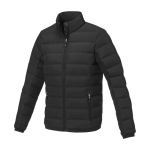 Doudoune publicitaire pour femme en polyester 164 g/m2 Elevate Life couleur noir