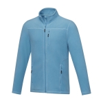 Veste polaire pour homme, polyester recyclé 174 g/m2 Elevate NXT couleur bleu