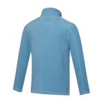 Veste polaire pour homme, polyester recyclé 174 g/m2 Elevate NXT couleur bleu troisième vue arrière