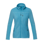 Veste polaire femme en polyester recyclé 174 g/m2 Elevate NXT couleur bleu deuxième vue frontale