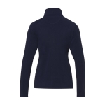 Veste polaire femme en polyester recyclé 174 g/m2 Elevate NXT couleur bleu marine deuxième vue arrière