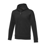 Veste de sport en polyester pour homme 245 g/m2 Elevate Life couleur noir