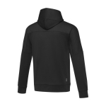 Veste de sport en polyester pour homme 245 g/m2 Elevate Life couleur noir troisième vue arrière