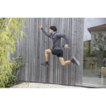 Veste de sport en polyester pour homme 245 g/m2 Elevate Life couleur gris foncé image nature morte