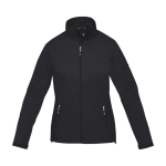 Veste pour femme en nylon 320T et polyester 60 g/m2 Elevate Life couleur noir deuxième vue frontale