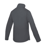 Veste pour femme en nylon 320T et polyester 60 g/m2 Elevate Life couleur gris foncé troisième vue arrière