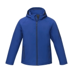 Veste publicitaire en polyester pour homme 250 g/m2 Elevate Essentials couleur bleu deuxième vue frontale