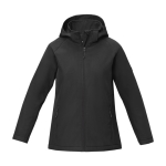 Veste personnalisable polyester pour femme 250 g/m2 Elevate Essentials couleur noir deuxième vue frontale