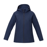 Veste personnalisable polyester pour femme 250 g/m2 Elevate Essentials couleur bleu marine deuxième vue frontale