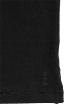 Polo coton homme à manches longues 200 g/m² Elevate Life couleur noir vue détail 2