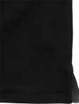Polo coton homme à manches longues 200 g/m² Elevate Life couleur noir