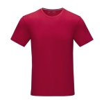 T-shirt en coton bio certifié GOTS pour homme 160 g/m2 Elevate NXT couleur rouge deuxième vue frontale
