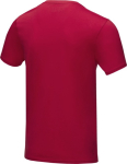 T-shirt en coton biologique pour homme 160 g/m² Elevate NXT couleur rouge troisième vue arrière