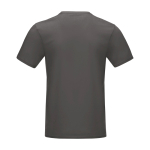 T-shirt en coton biologique pour homme 160 g/m² Elevate NXT couleur gris foncé deuxième vue arrière